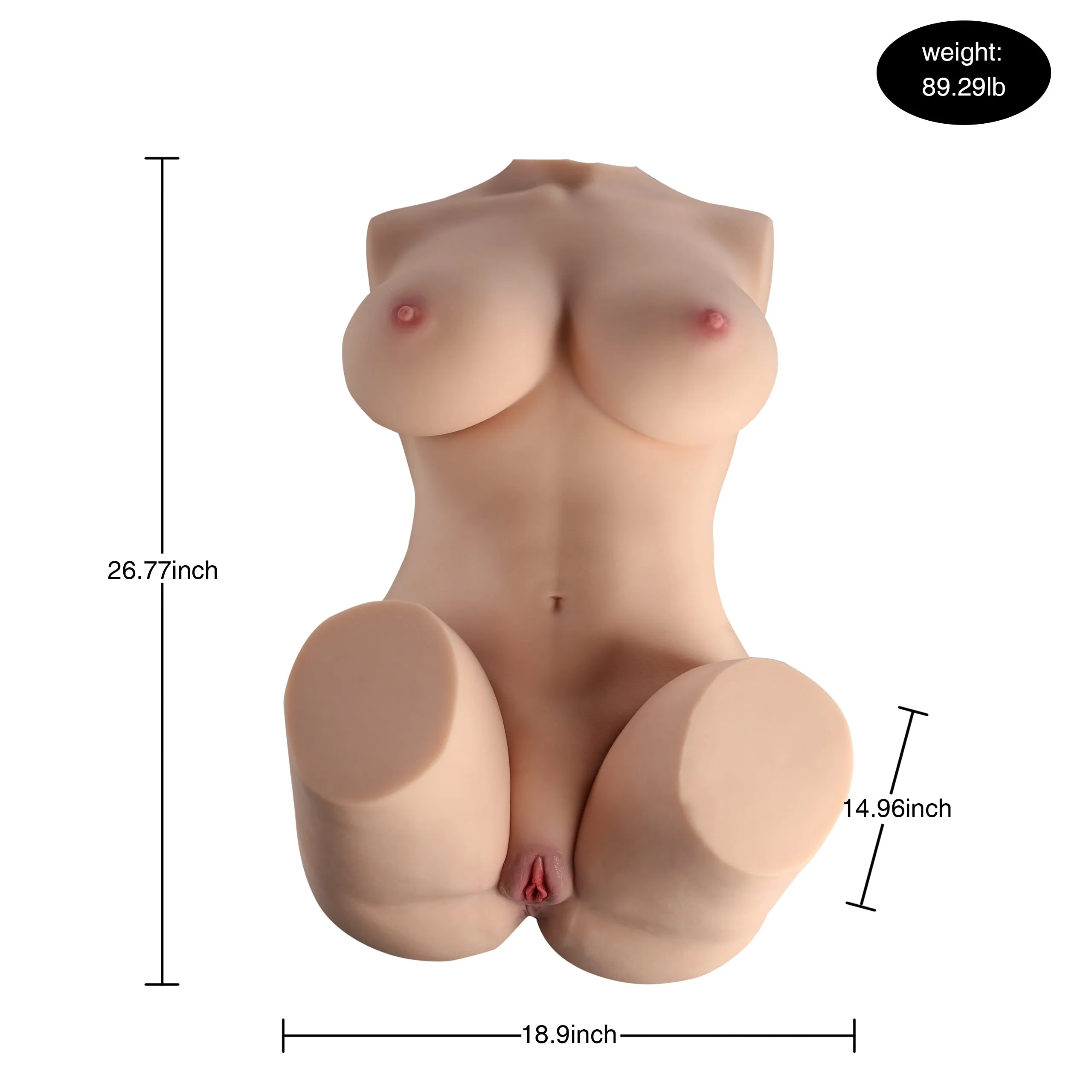 Jemma: 89.29lb Big Breast Sexy Pretty Ass Adult Love Doll
