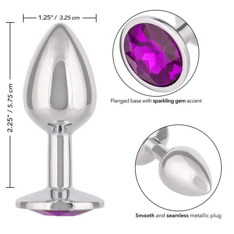 Jewel Amethyst Small Anal Plug by Cal Exotics