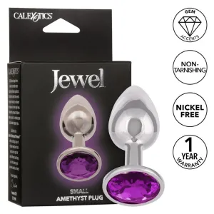 Jewel Amethyst Small Anal Plug by Cal Exotics