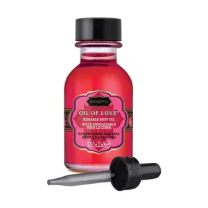 Kama Sutra Strawberry DreamsKissable Foreplay Oil Of Love .75 oz