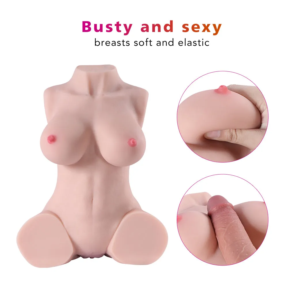 Kendall: 9.45lb Realistic Mini Love Doll with Soft Breasts and Plump Hips