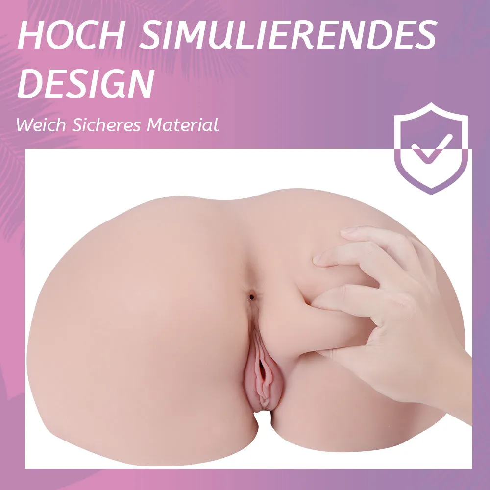 Lara(For EU Customers): 12.93lb Jiggly Ass Small Sex Doll Torso