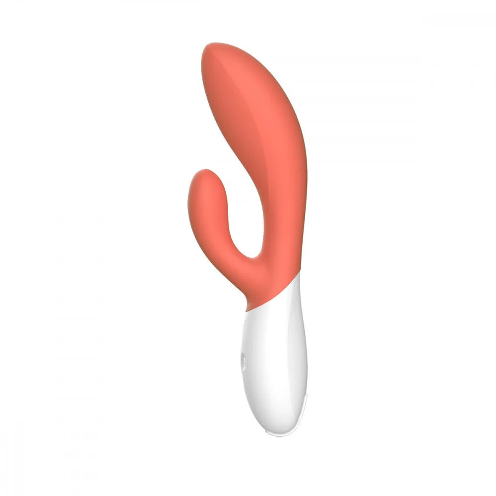 LELO Ina 3 Powerful G-Spot Rabbit Vibrator- Coral