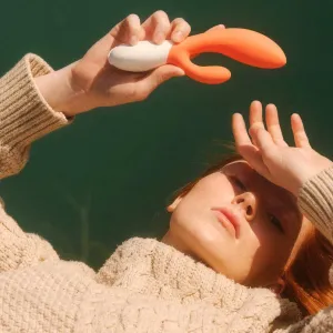 LELO Ina 3 Powerful G-Spot Rabbit Vibrator- Coral