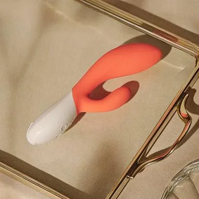 LELO Ina 3 Powerful G-Spot Rabbit Vibrator- Coral