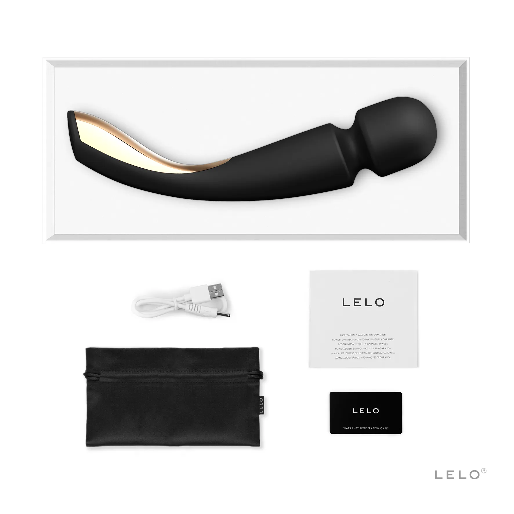 LELO Smart Wand 2 Large Wand Vibrator