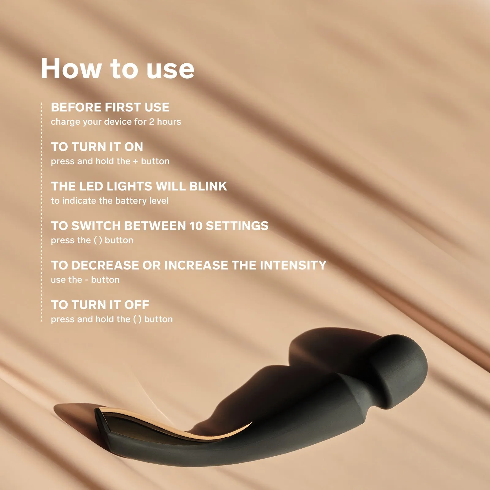 LELO Smart Wand 2 Large Wand Vibrator
