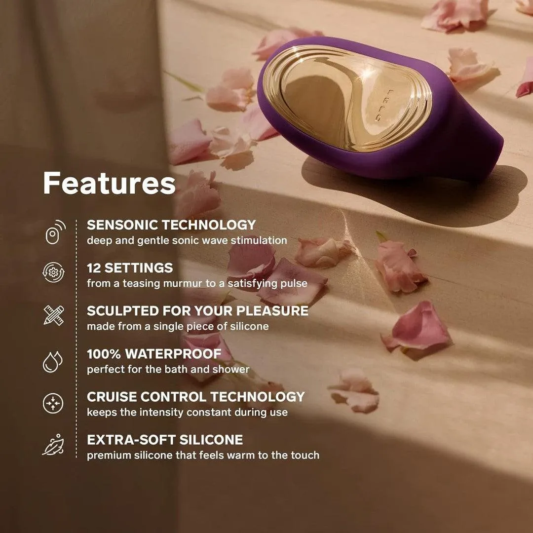 LELO SONA 2 Cruise Sonic Clitoral Massager - Black