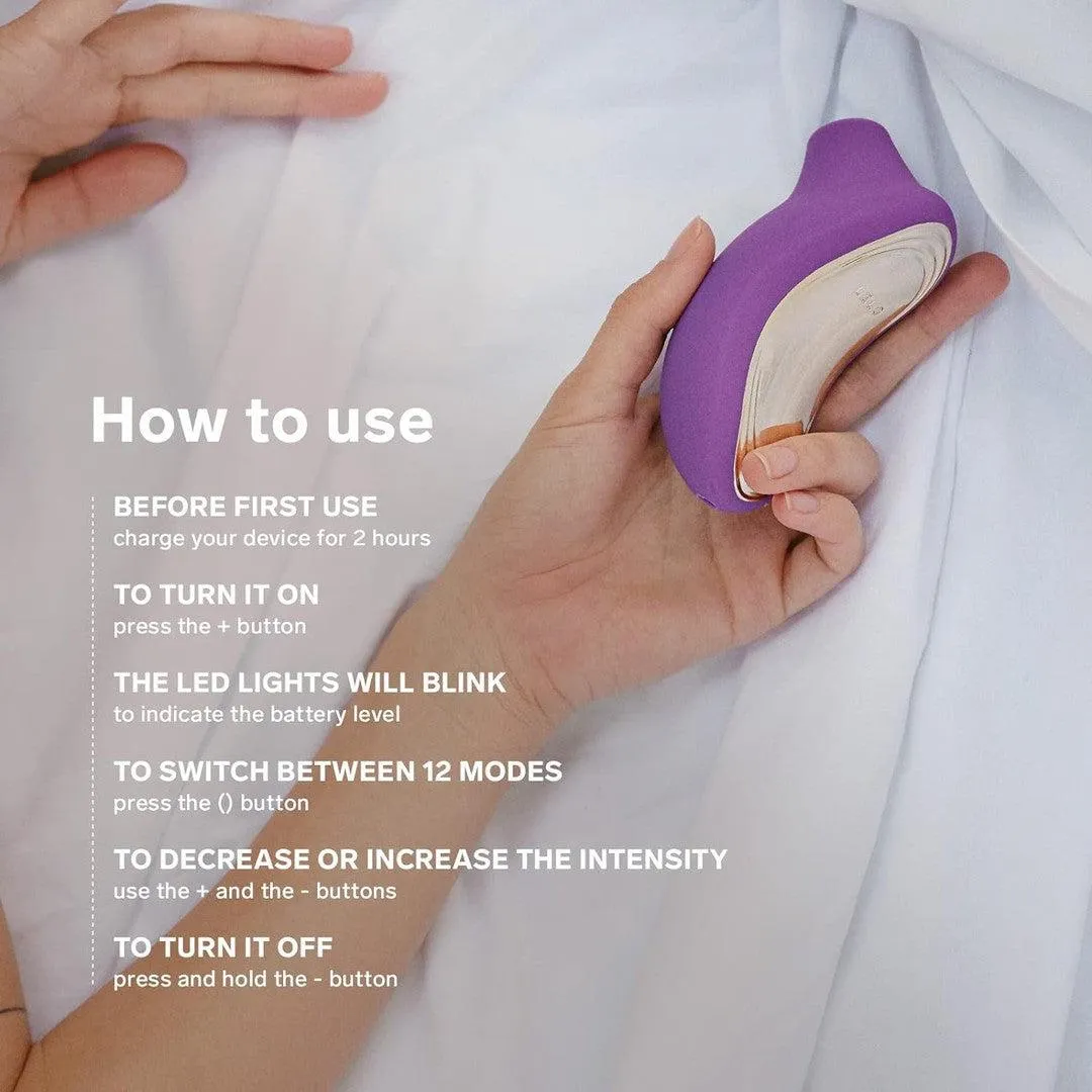 LELO SONA 2 Cruise Sonic Clitoral Massager - Black