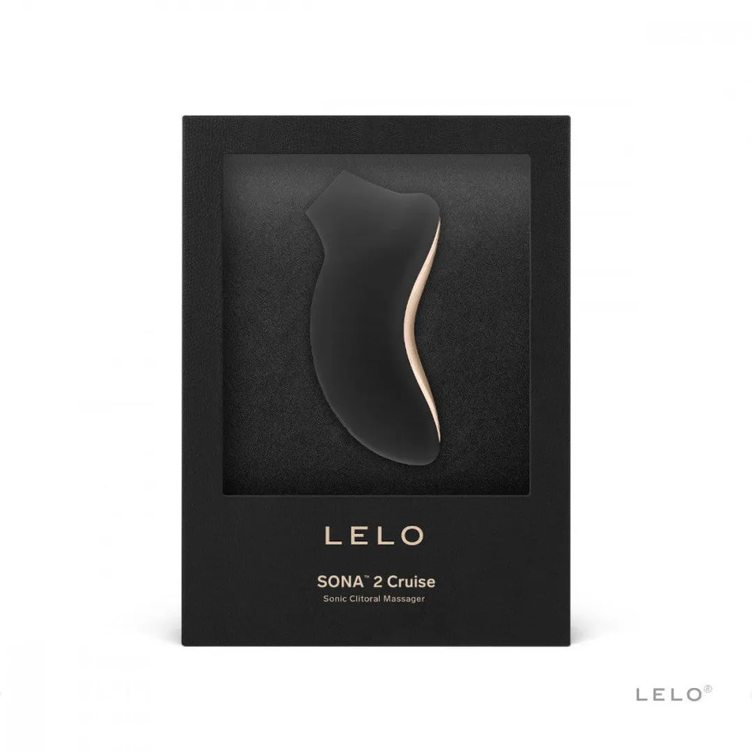 LELO SONA 2 Cruise Sonic Clitoral Massager - Black