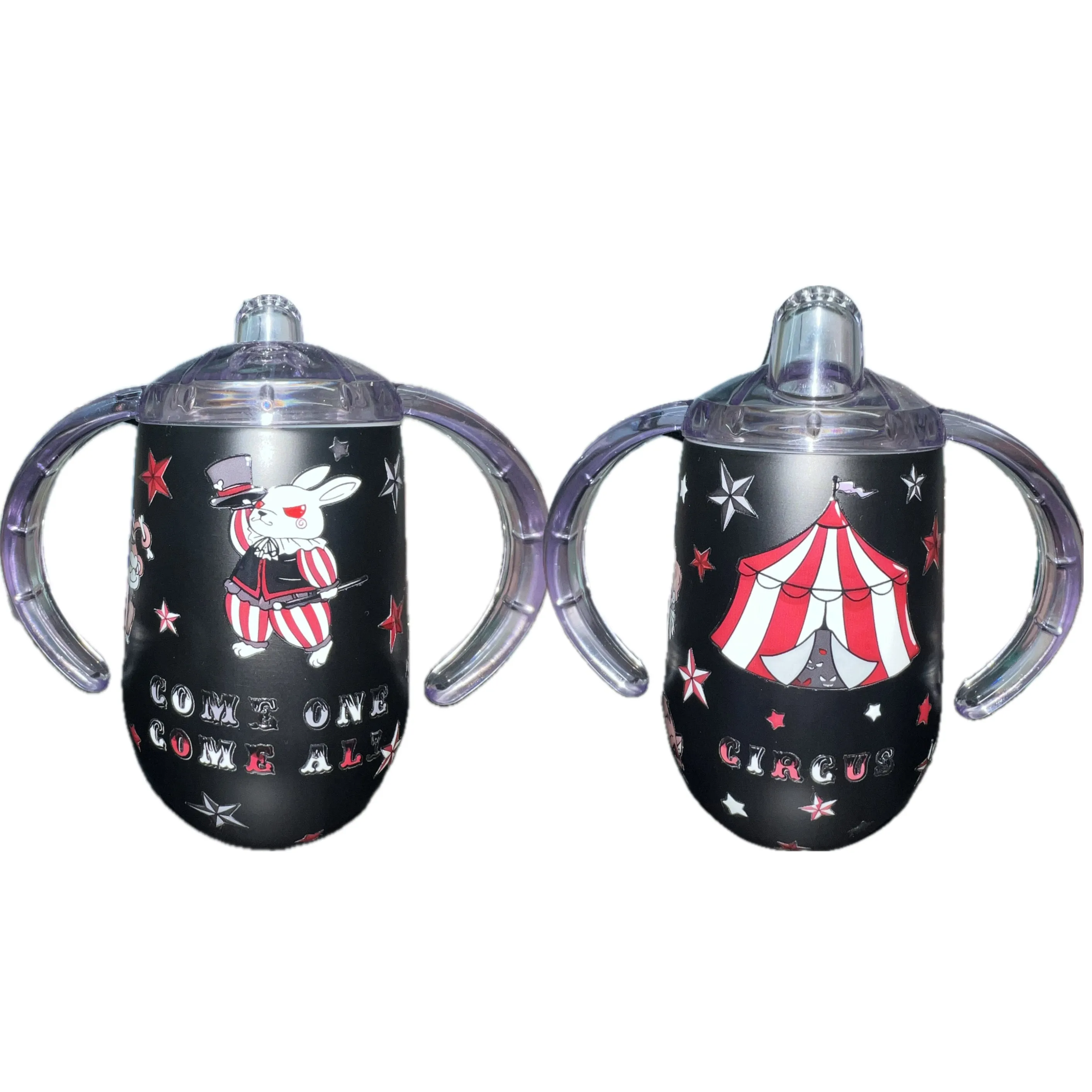 Lil Goth Circus 10oz Stainless Steel Sippy Cup