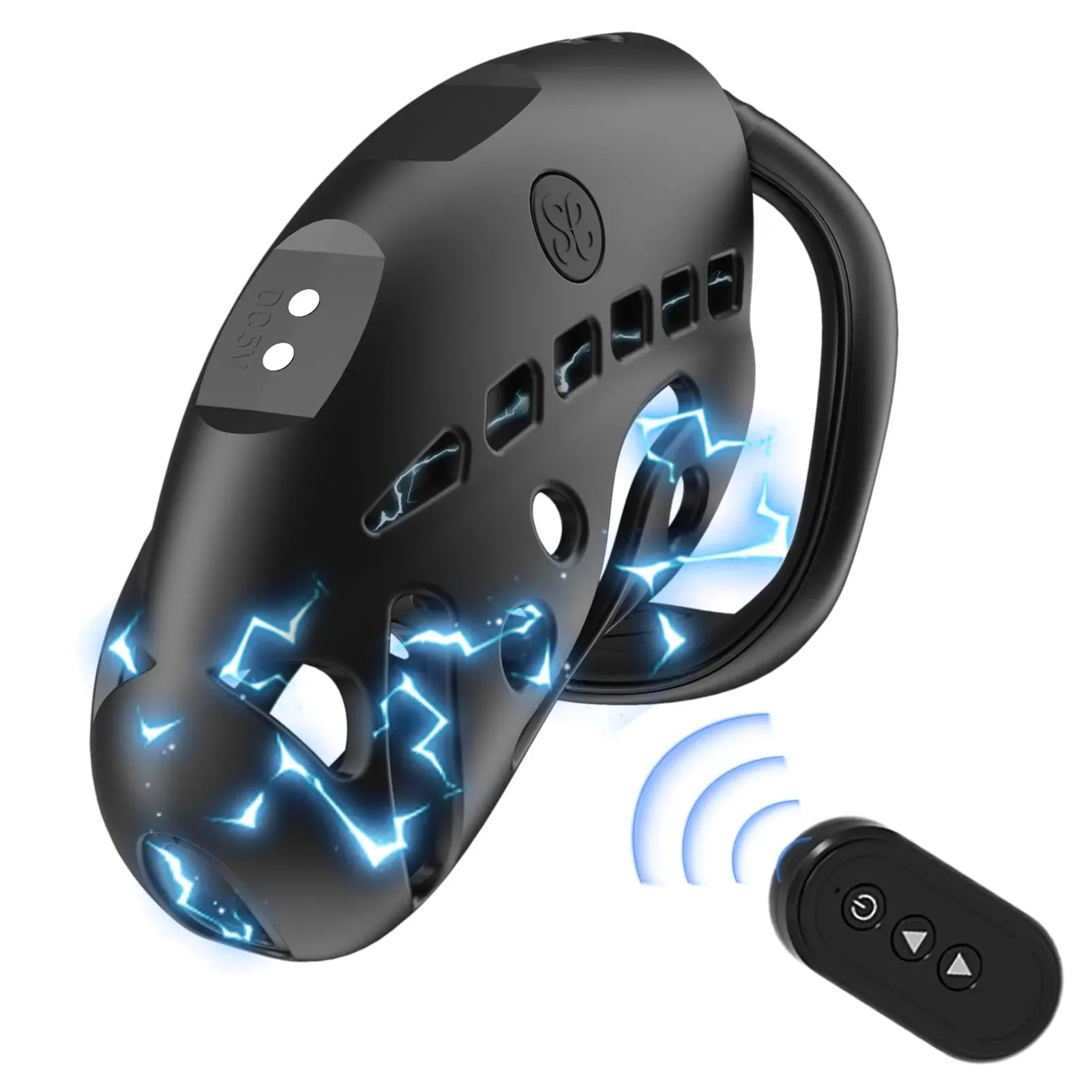 LOCKINK Sevanda Nautilus Male Chastity Cage Remote Control