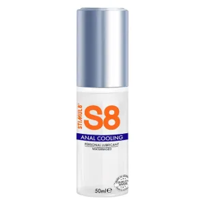 Lubrifiant anal S8 Anal Cooling Personal Lubricant. pe bază de apă. efect de răcire. fără parabeni. 50 ml