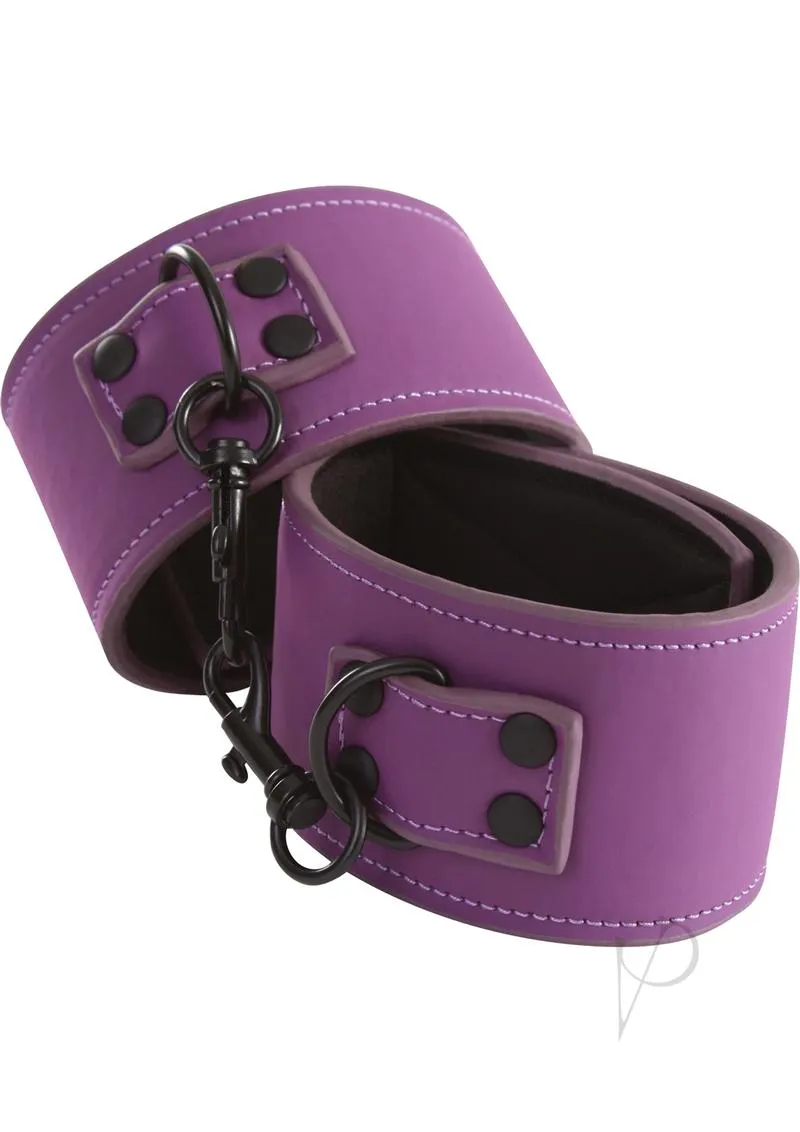 Lust Bondage Ankle Cuff Purple
