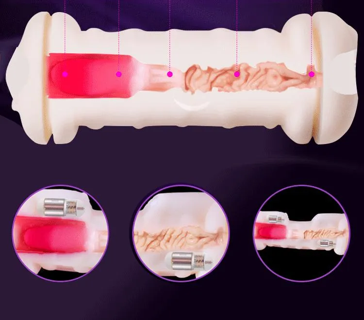 Male Masturbator Vibrator