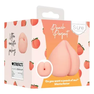 Masturbator S-LINE BY SHOTS „Do you want a peach of me?. în formă de piersică. simulare ultra-realistă. culoarea pielii