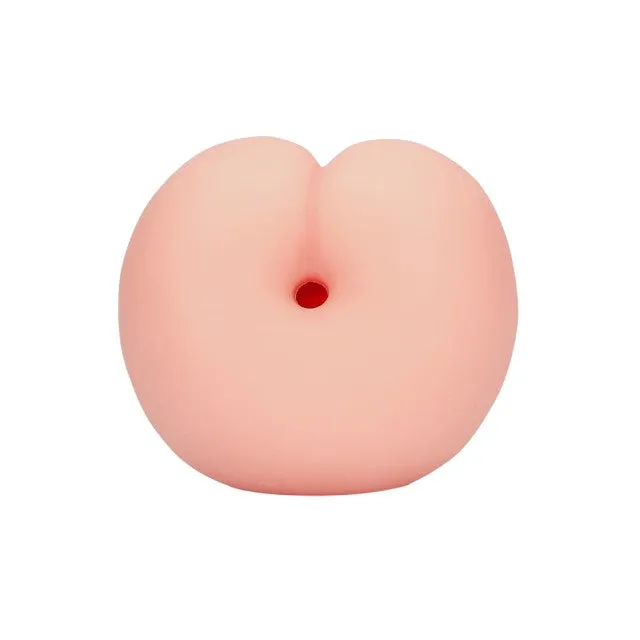 Masturbator S-LINE BY SHOTS „Do you want a peach of me?. în formă de piersică. simulare ultra-realistă. culoarea pielii