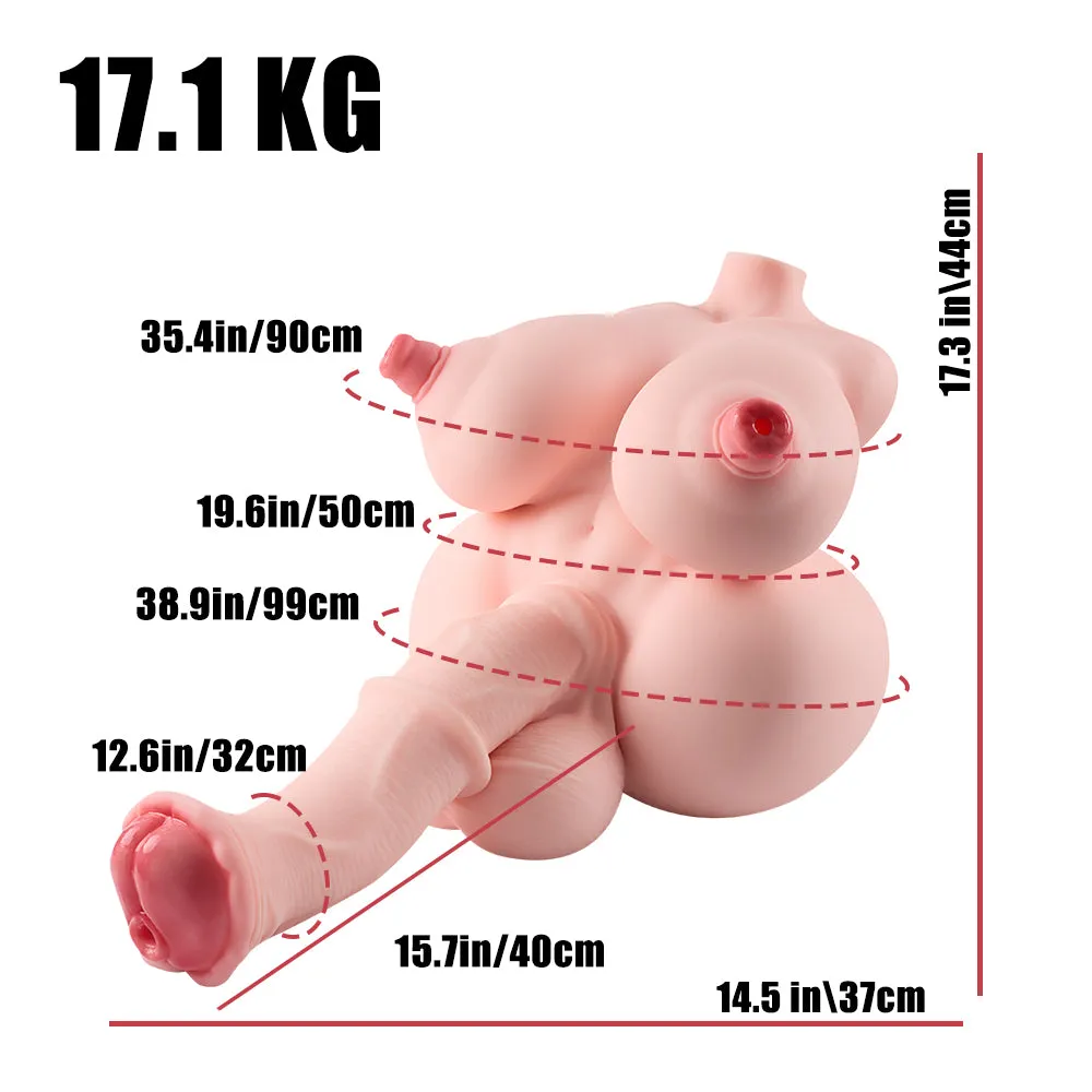 Molly: 37LB Horse Penis Futanari nhentai Sex Doll With Penetrated Urethra Penis