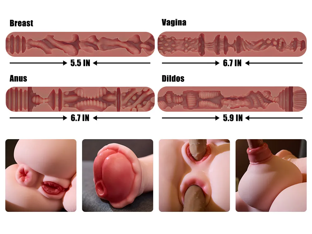 Molly: 37LB Horse Penis Futanari nhentai Sex Doll With Penetrated Urethra Penis