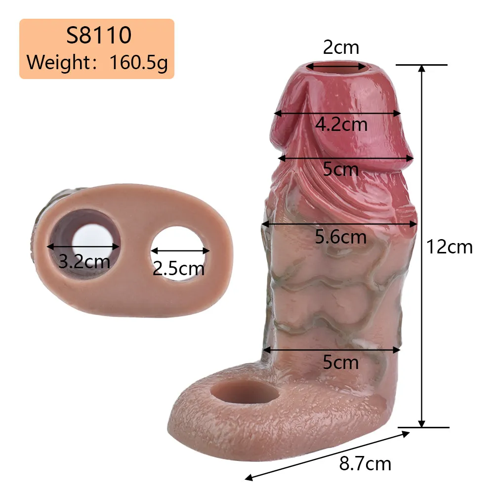 Nebuka II Realistic Cock Sleeve 4.7-Inch