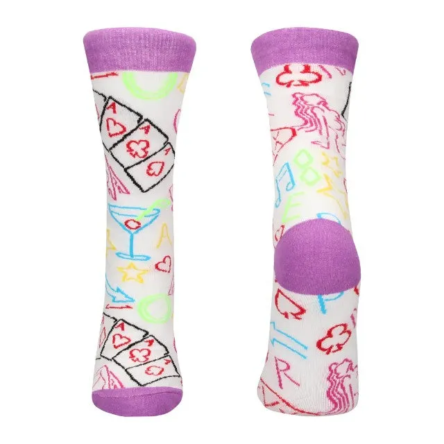 Șosete cu temă sexuală SEXY SOCKS Strip Poker. pentru bărbați. perfecte ca un cadou sexy și amuzant. mărimea 42-46. multicolor