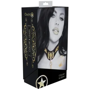 Ouch London Collection Collar with Leash by Shots