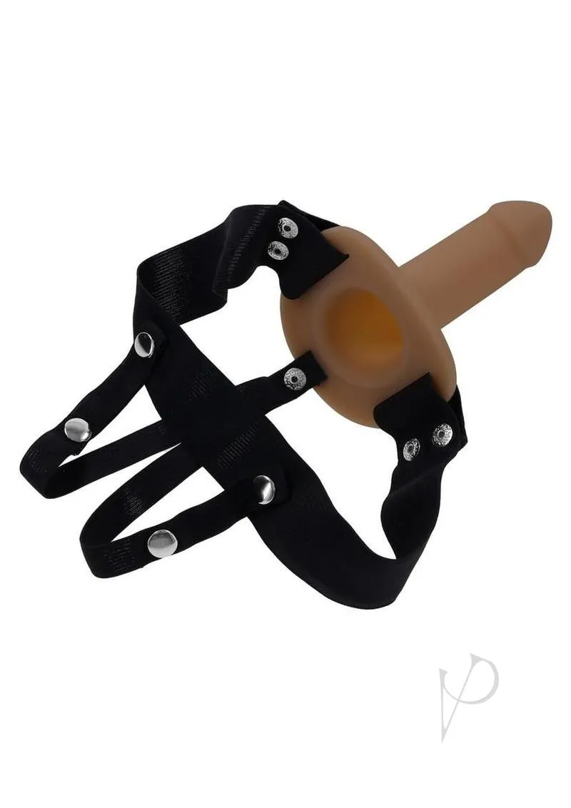 Our First Hollow Strap On - Dark