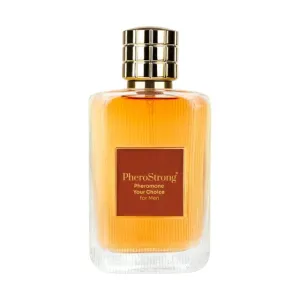 Parfum cu feromoni PHEROSTRONG Your Choice. pentru bărbați. cu note de vanilie de Madagascar. lavandă și lămâie italiană. 50 ml