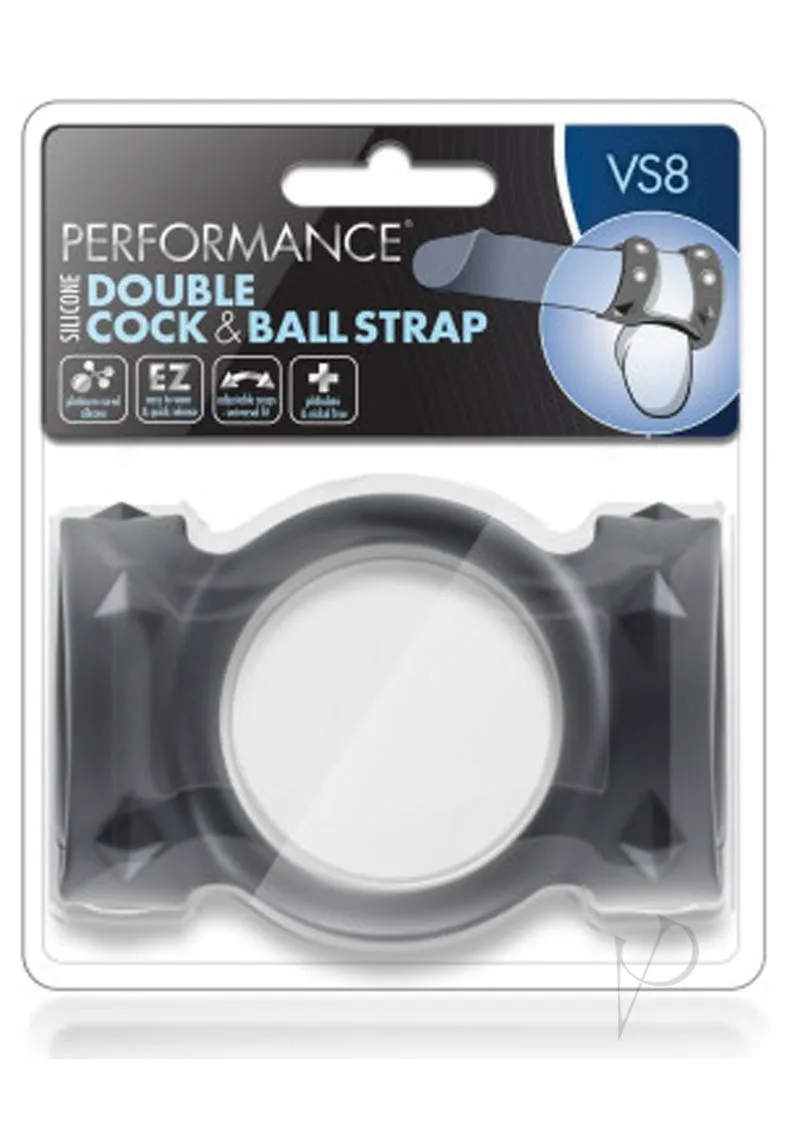 Performance Vs8 Dbl Cock and Ball Strap
