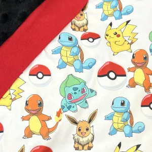 Poke Video Game Snuggle Blanket Medium