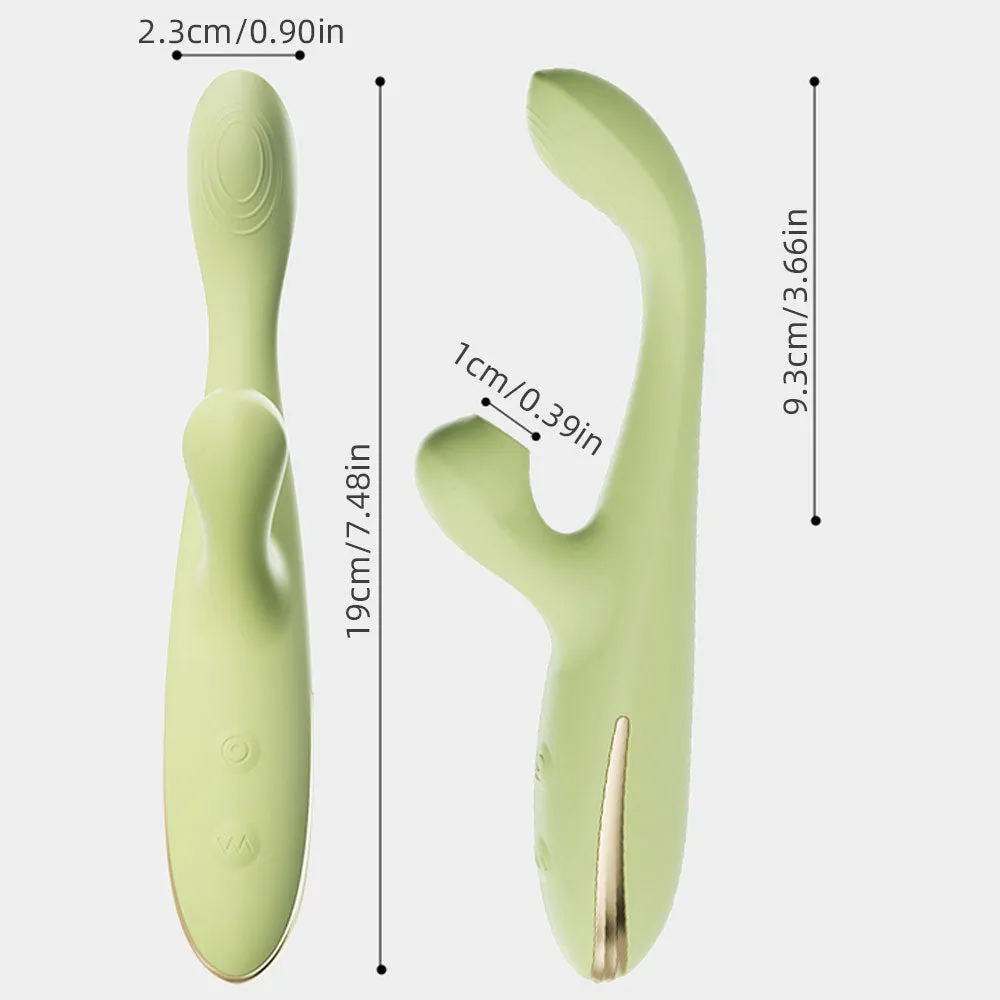 Rabbit Clit Sucking Vibrating Anal Dildo Vibrator - Oral Sex Finger Vaginal Clitoris Stimulation