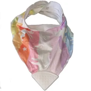 Rainbow Unicorn Bandana Teething Drool Bib