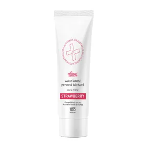 Raw Touch Strawberry Water-Based Lubricant 100g