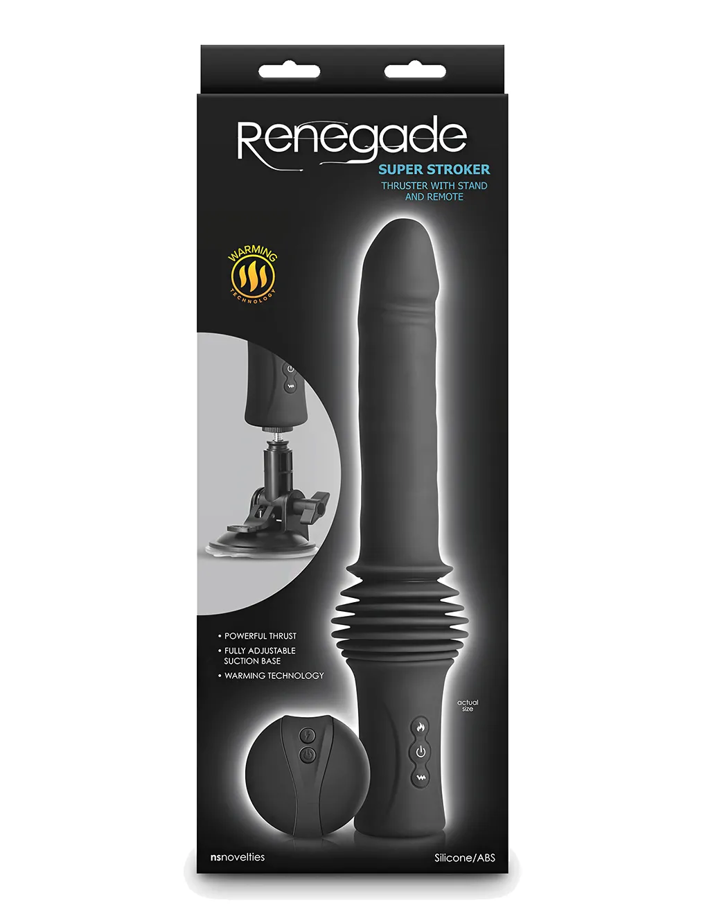 Renegade Super Stroker Thrusting Vibrator