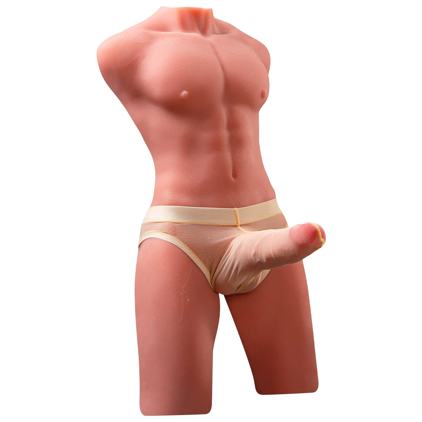 Rob: 17.63lb Thrusting Vibrating Male Sex Doll Full Torso