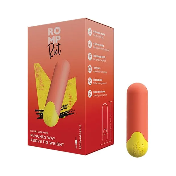 Romp - Riot Bullet Vibrator (Orange)
