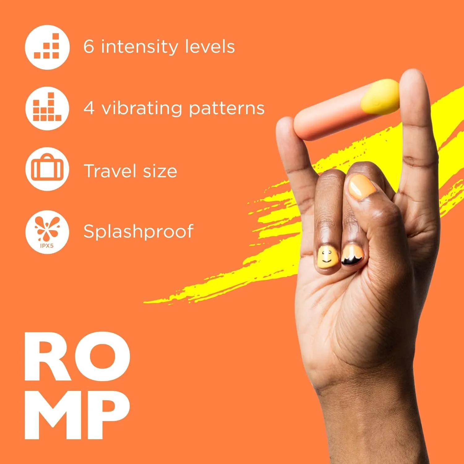Romp - Riot Bullet Vibrator (Orange)