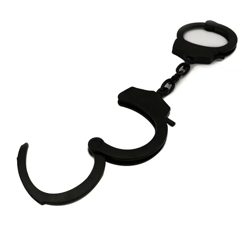 Roomfun Black Single Lock Handcuffs