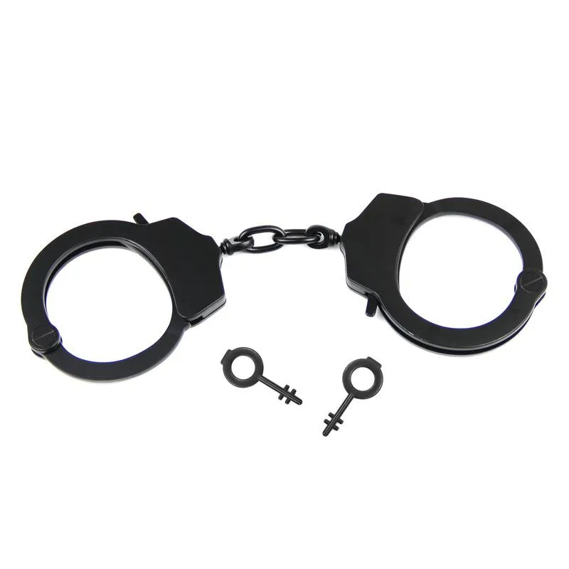 Roomfun Black Single Lock Handcuffs