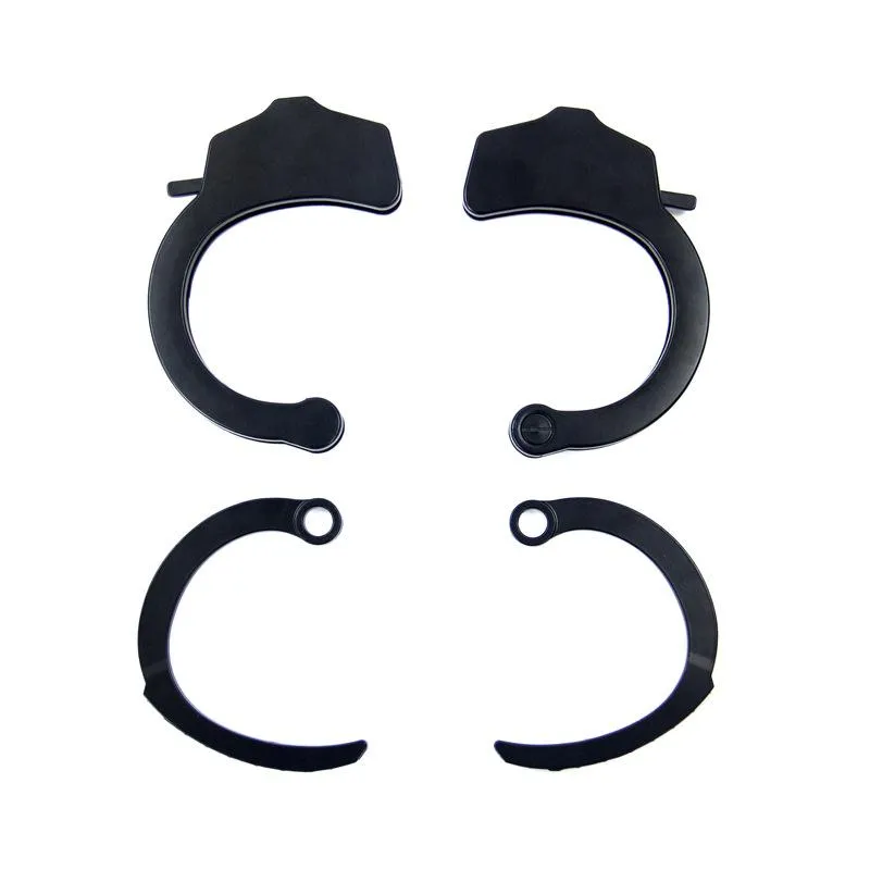 Roomfun Black Single Lock Handcuffs