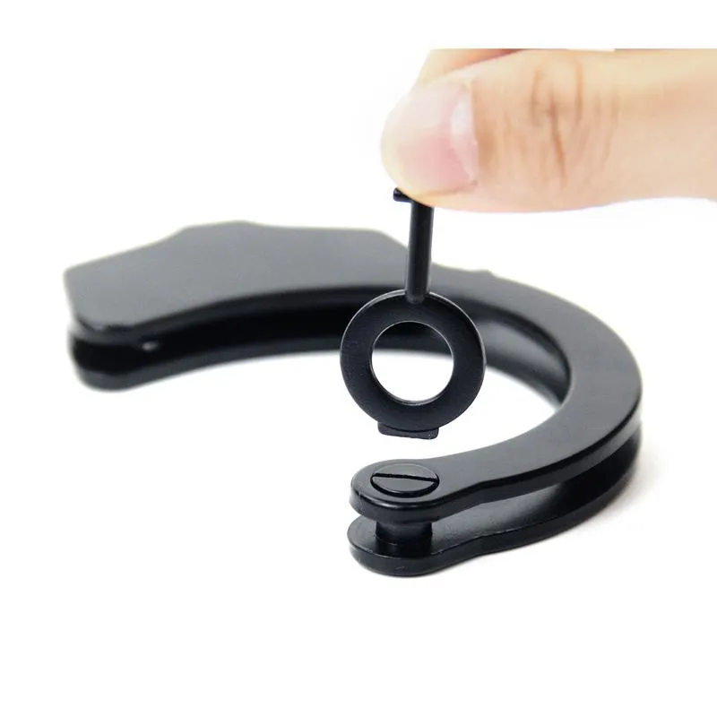 Roomfun Black Single Lock Handcuffs