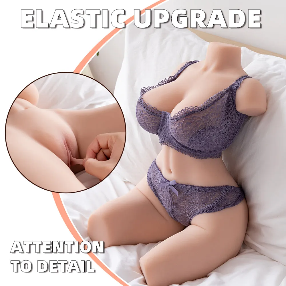 Sabrina: 18lb Small Sex Doll with Legs for Beginners