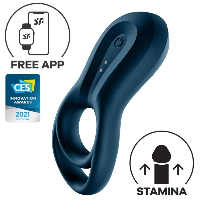 Satisfyer Epic Duo Vibrating App Controlled Cock Ring