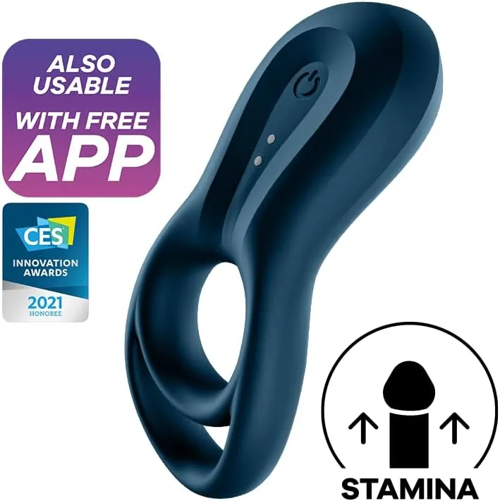 Satisfyer Epic Duo Vibrating App Controlled Cock Ring