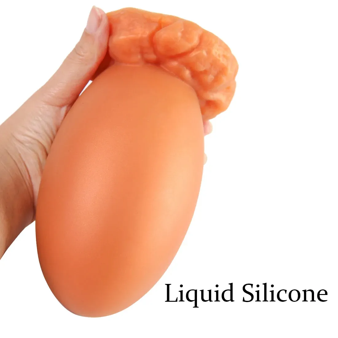Soft Silicone Anal Dildo - Realistic Dragon Egg Butt Plug Dilator Adult Toys