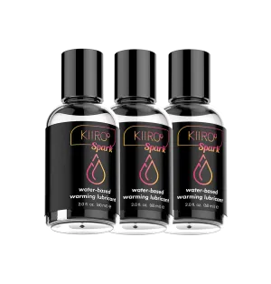 Spark Premium Warming Lube (3 Pack)