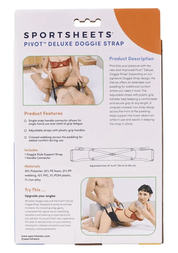 Sportsheets Pivot Deluxe Doggie Strap