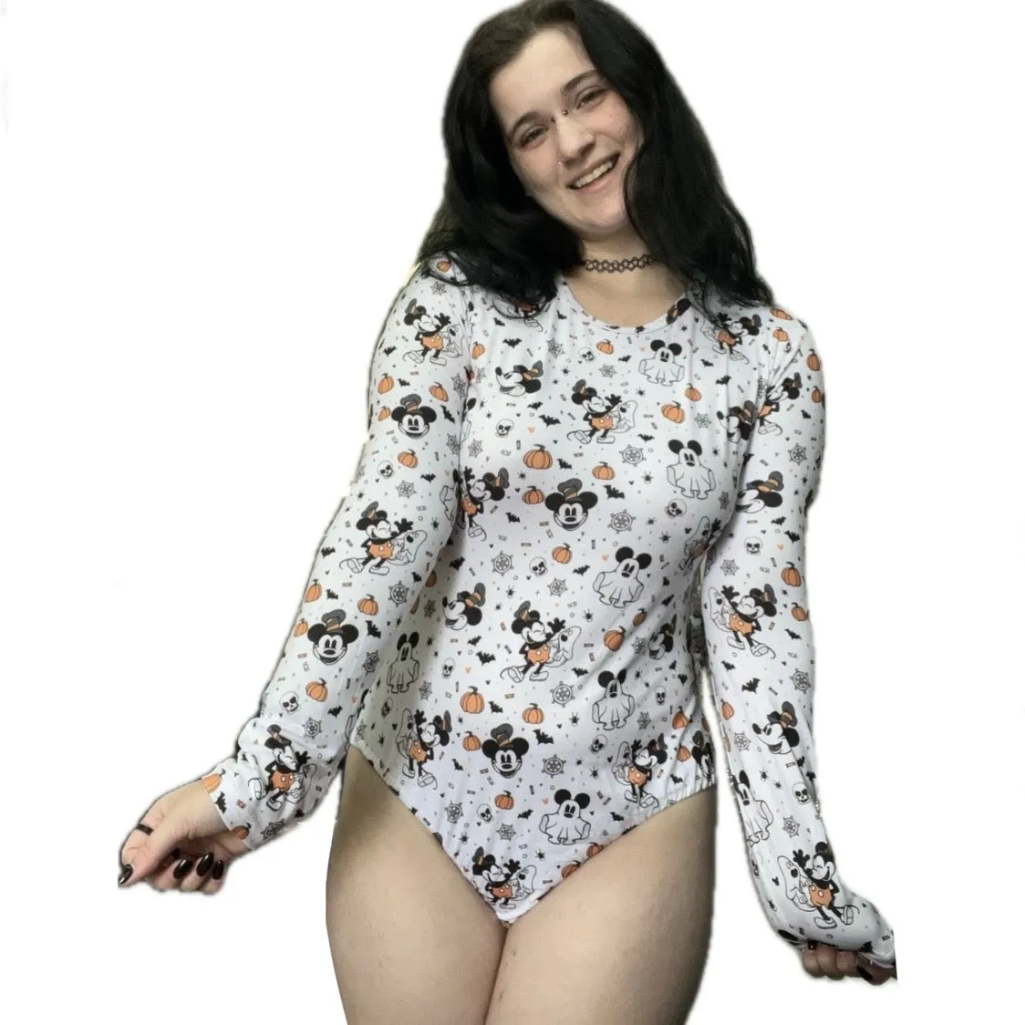 Steamboat Willie Mouse Halloween Bodysuit