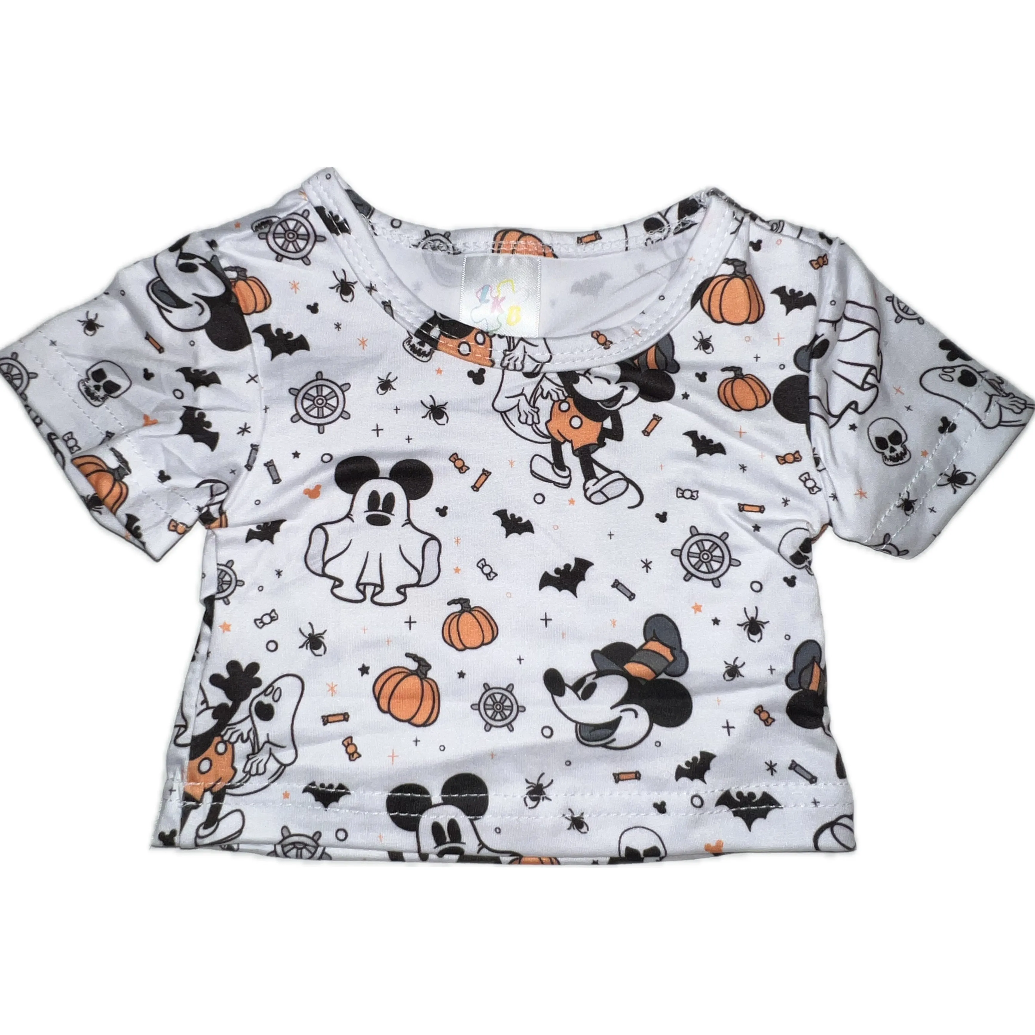 Steamboat Willie Mouse Halloween White Stuffie Shirt