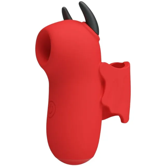 Stimulator clitoris PRETTY LOVE Magic Devil. în formă de drăcușor. funcție de electroșoc. 10 funcții de tapping. culoare roșu